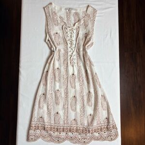 Guess 100% Cotton Paisley Dress- Small